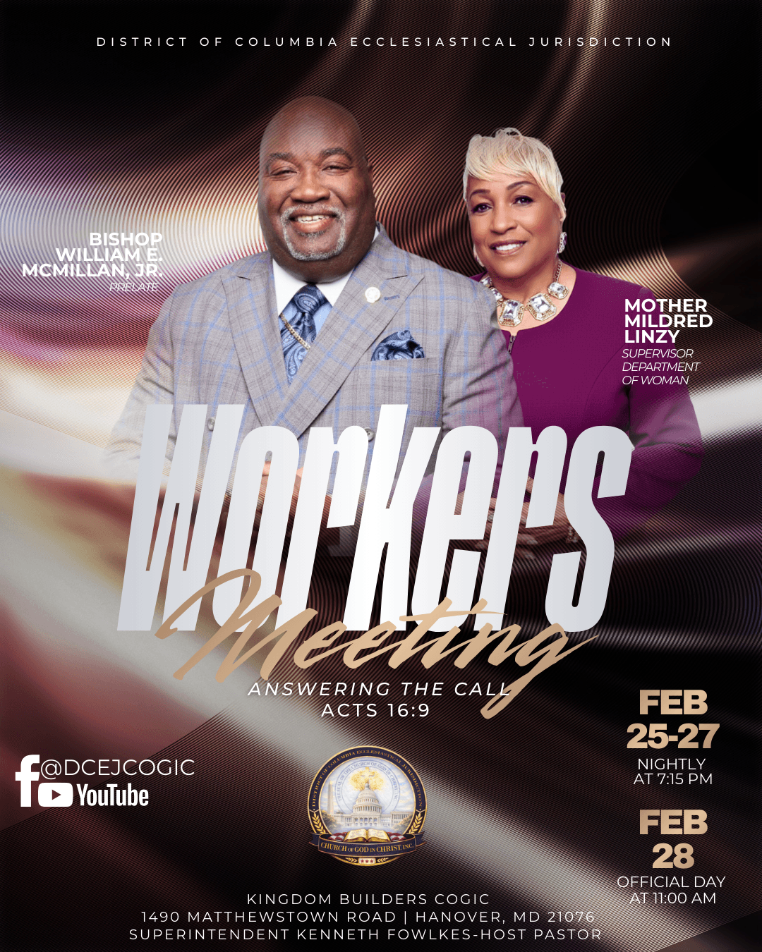 DCEJ Workers Meeting 2026 Official Day